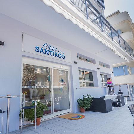Hotel Santiago Римини Экстерьер фото